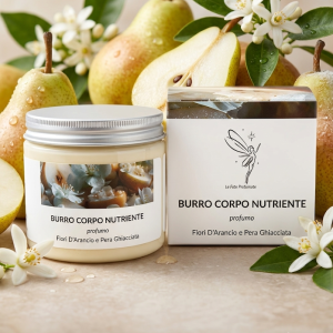 BURRO CORPO FIORI D'ARANCIO E PERA GHIACCIATA - 200ml