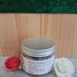 Sale Himalayano con Petali di Rosa